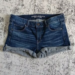 American Eagle high-waisted jean shorts